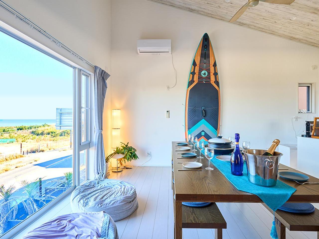 Вилла 九十九里surfテラス‹Umi›-寛道- Ichinomiya  Экстерьер фото
